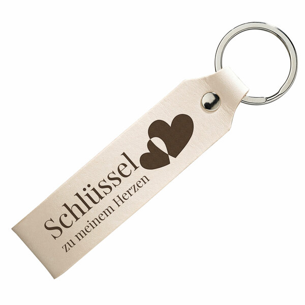Schlüsselanhänger Leder